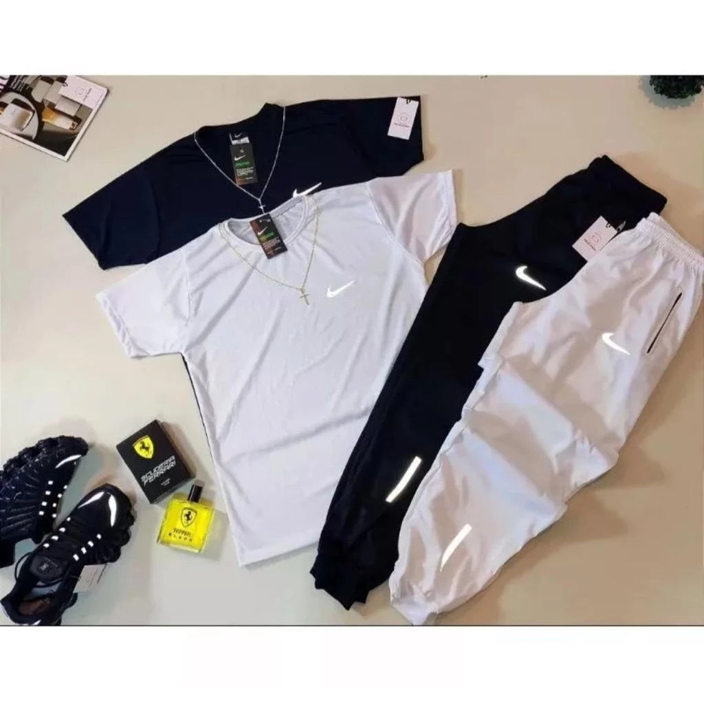 2 CALÇAS + 2 CAMISETAS - CONJUNTO DRY FIT shopee